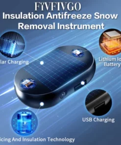 Oveallgo™ Solar Electromagnetic Molecular Interference Freeze and Snow Remover