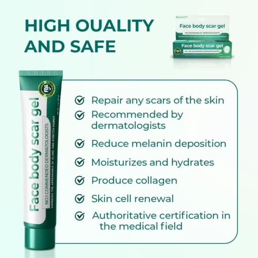 Furzero™ Advanced Medical-Grade Scar Gel With Stem Cells - Image 3