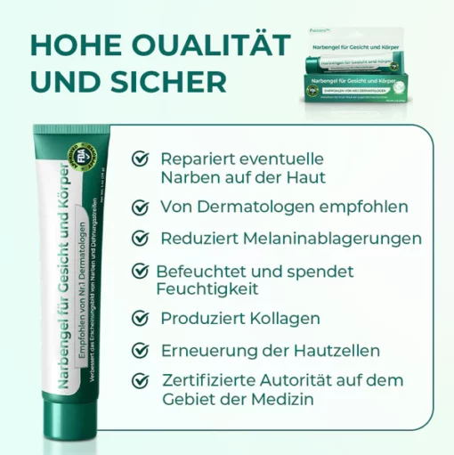 Furzero™ Fortschrittliches medizinisches Stammzellen-Narbengel - Image 5