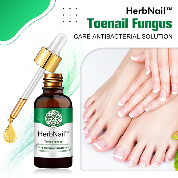 HerbNail Toenail Fungus Care Antibacterial Solution
