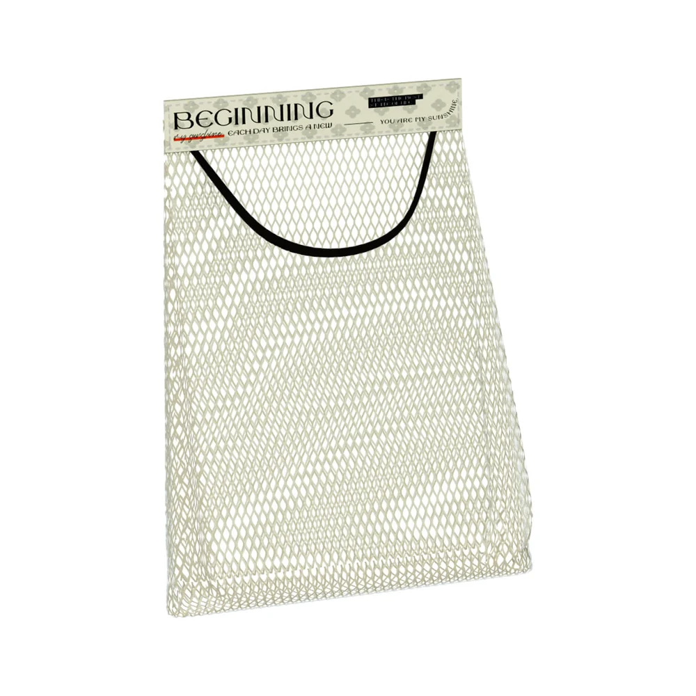 Multipurpose Velcro storage net bag