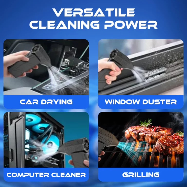 Blitzaid Portable Snow Sweeper Blower