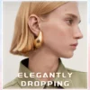 Ceoerty™ Glimmering Droplet Dangle Earrings