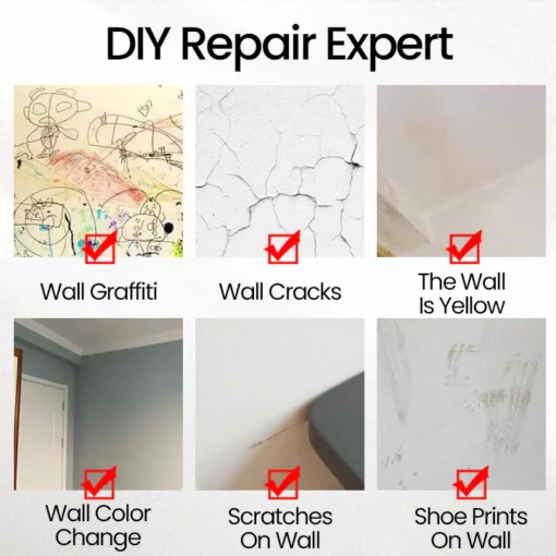 Ceoerty™ Wall Repair Compound W i z z g o o . c o m