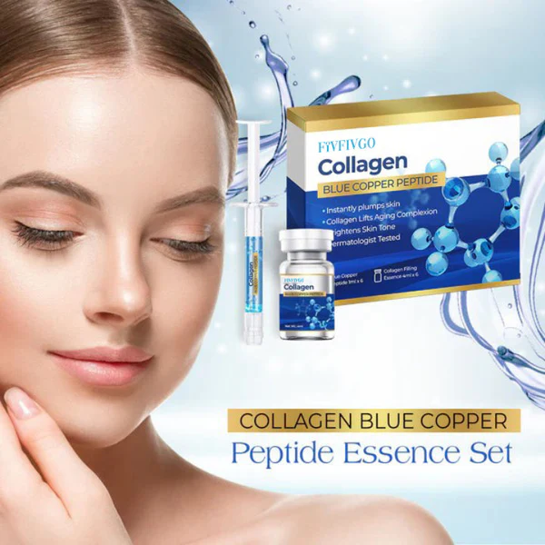 Fivfivgo Kollagen Blau Kupfer Peptid Essenz Set