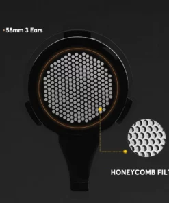 Alternative view of Italian Handle Bottomless Portafilter 58mm