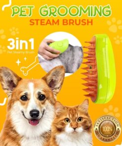 Pet Grooming Steamy Brush