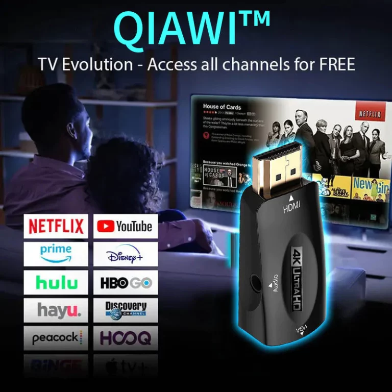 QIAWI Smart TV Streaming Box
