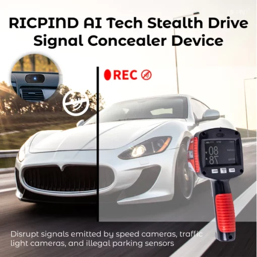 RICPIND AI Tech Stealth Drive Signal Concealer Device