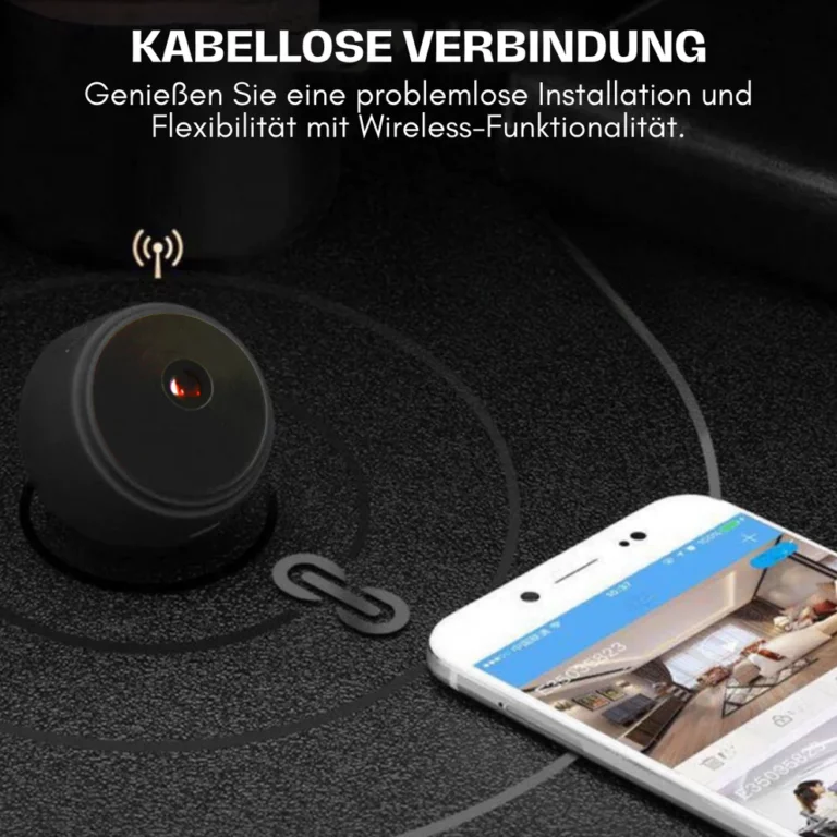 SecuSilence™ Drahtlose Minikamera - Image 3