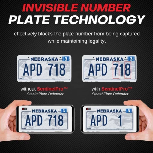 SentinelPro™ StealthPlate Defender - Ofbylding 4