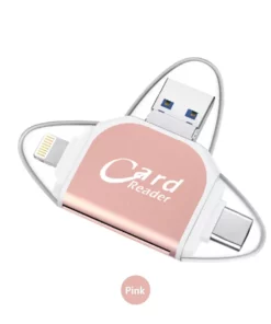 Multi-Port 4 in1 Universal SD TF Card Reader