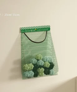 Multipurpose Velcro storage net bag