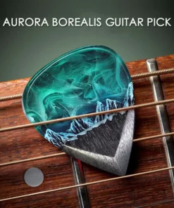 Northern Lights Guitar Pick - Best Musician Gift