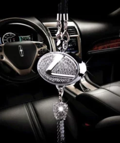 Car Perfume Pendant High-end Car Rearview Mirror Diamond Pendant