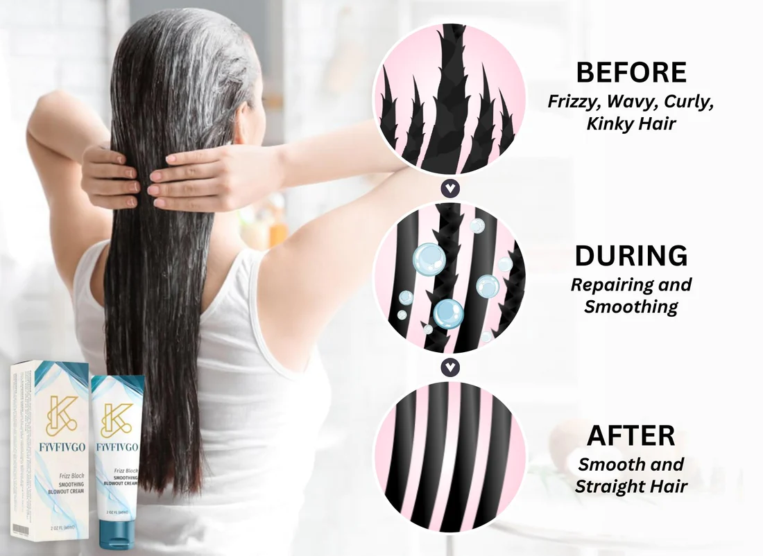 Oveallgo Smoothing Blowout Cream