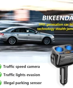 Bikenda™ fifth generation car black technology stealth jammer