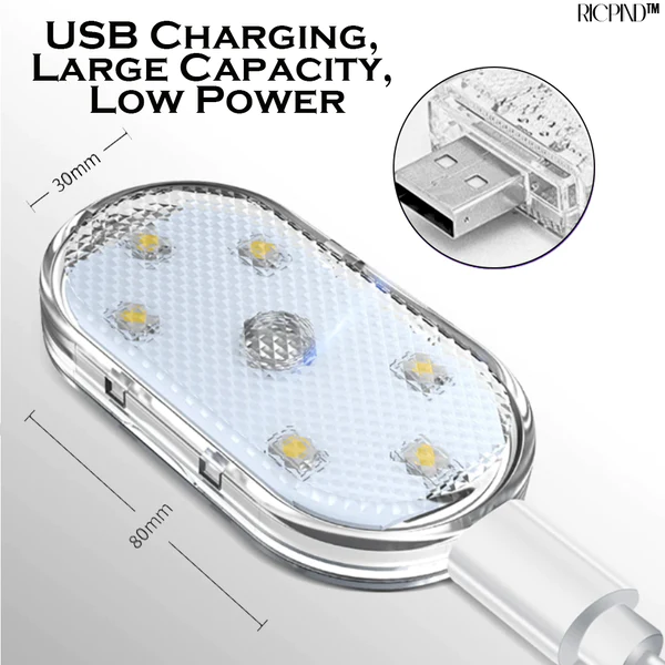 RICPIND 2-in-1 Stealth Car Signal Jammer with Atmosphere Lighting