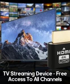 Ceoerty™ TV Streaming Device – Free Access to All Channels