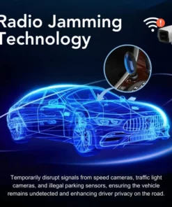 Alternative view of iRosesilk™ InvisoPulse Car Stealth-jammer