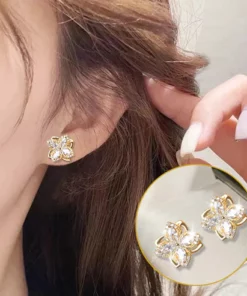 Alternative view of LymphFlair Germanium Earrings