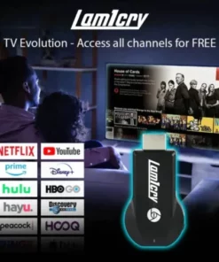 Lamicry™ Mini TV Streaming-Gerät – Zugang zu allen Kanälen kostenlos – keine monatliche Gebühr