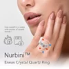 Nurbini™ Enéas Crystal Quartz Ring
