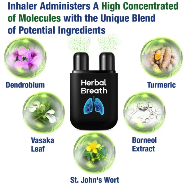 GFOUK HerbalBreathe Respiratory Cleansing Aerosolizer