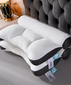 Sleep Enhancing Cervical Support Comfort Goose Down Pillow