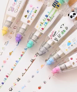 DIY Cute Animals Press Type Decorative Pen