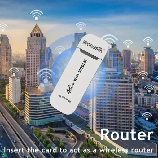iRosesilk™ LTE Router Wireless USB Mobile Broadband Adapter