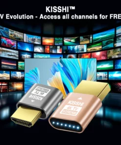 KISSHI™ TV Streaming Device - Access All Channels for Free