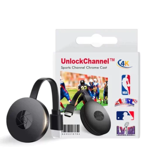 UnlockChannel™ Sports Channel Chrome Cast