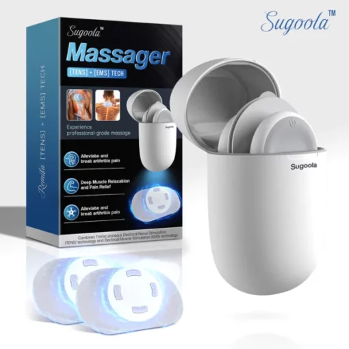 Sugoola™ [Tens] Electrical Nerve Stimulation Therapy – Smart Portable Massager