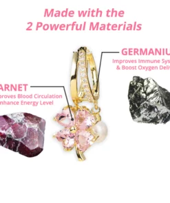 Alternative view of Lenreey™ Lymphvity MagneTherapy Germanium Ohrringe