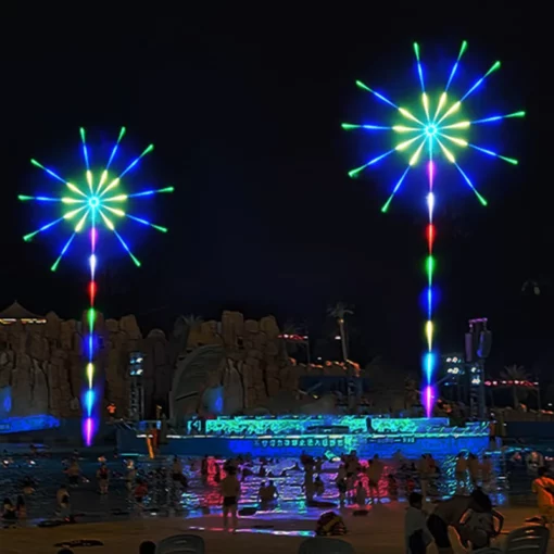 WiFi Bluetooth Smart Fireworks led-valo – kuva 4