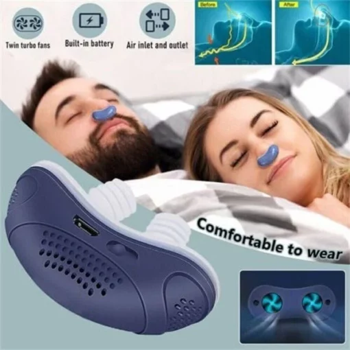 Schlaflos maskenlos Micro-CPAP Anti-Schnarch