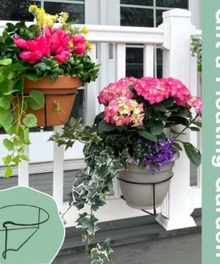 Floating Garden Railing Planter Shelf