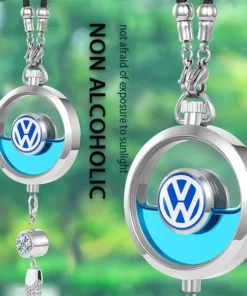 Hanging Car Air Freshener Diffuser Essential Oil Pendant Perfume Aromatherapy Vials Car Perfume Pendant