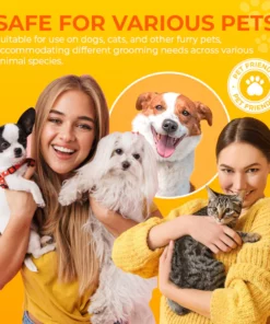 SteamCarePro™ Pet Grooming Steamy Brush with Care Oil [Veterinarian-Approved]