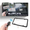 iRosesilk™ Electrochromic Switchable LCD Car License Plate Frame
