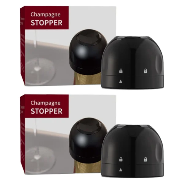 Silicone Sealed Wine, Beer, Champagne Stopper