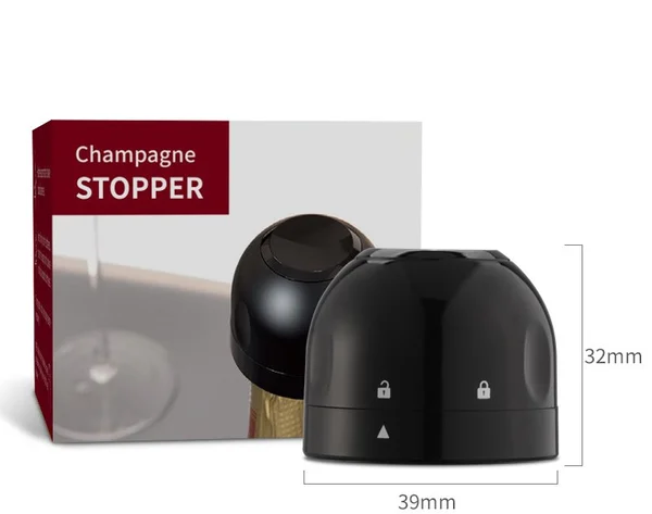 Silicone Sealed Wine, Beer, Champagne Stopper