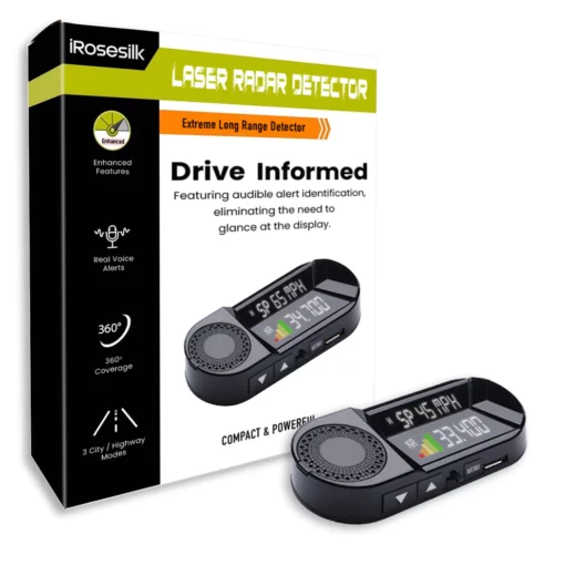 Car Radar Detector, Laser Radar Detectors, Dc 12v Long Range Laser Radar Detector With 360
