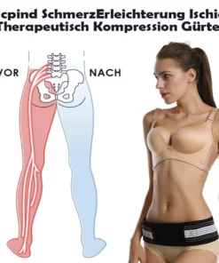 Ricpind SchmerzErleichterung IschiasTherapeutisch Kompression Gürtel