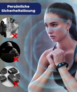 iRosesilk™ Anti-Tracking AI-Chips Signalstörung Smartwatch