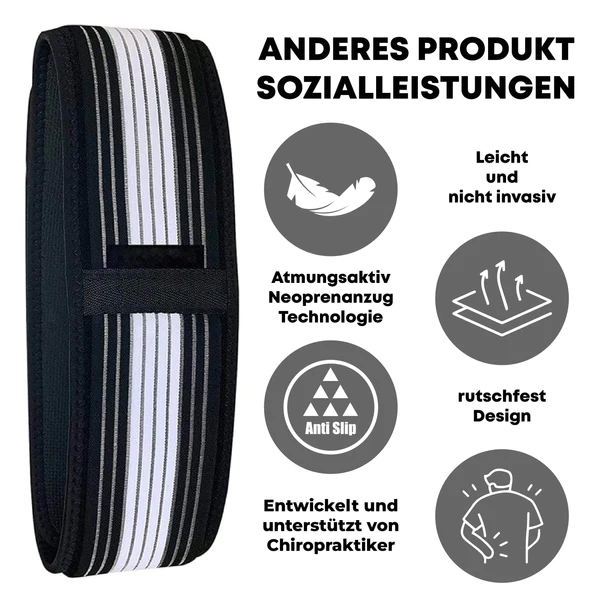 Ricpind ZurckSchmerz IschiasReliever Kompression Grtel