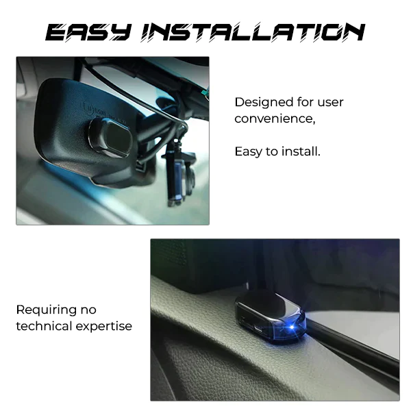 iRosesilk Intelligent Brouilleur furtif de voiture