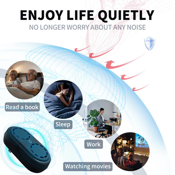 iRosesilk Sonic Noise Reduction-geluidsisolator