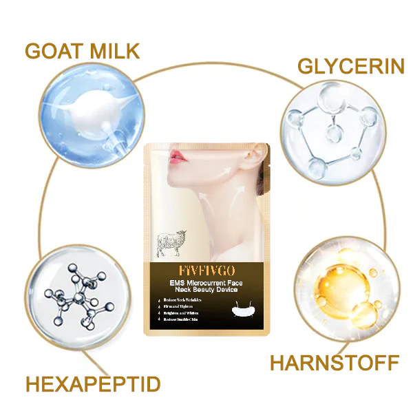 Fivfivgo EMS Mikrostrom-Schnheitsger fr Gesicht und Hals